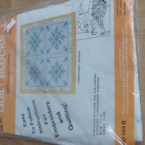 For hand quilting quilt blocks 12 blocks 14 × 14 Yorktown design